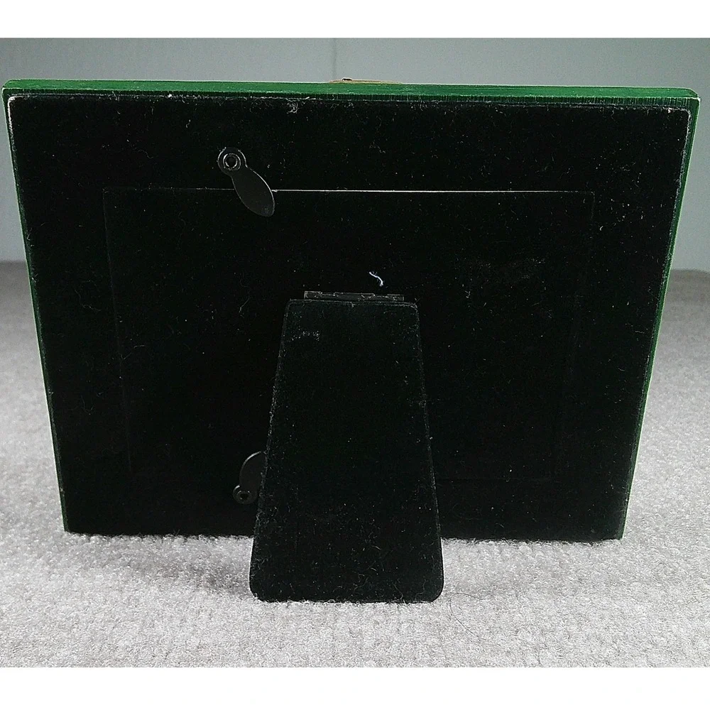 Russ Berrie Yesterdays Ballgame MVP Baseball Picture Frame 3.5x5 Resin Vintage